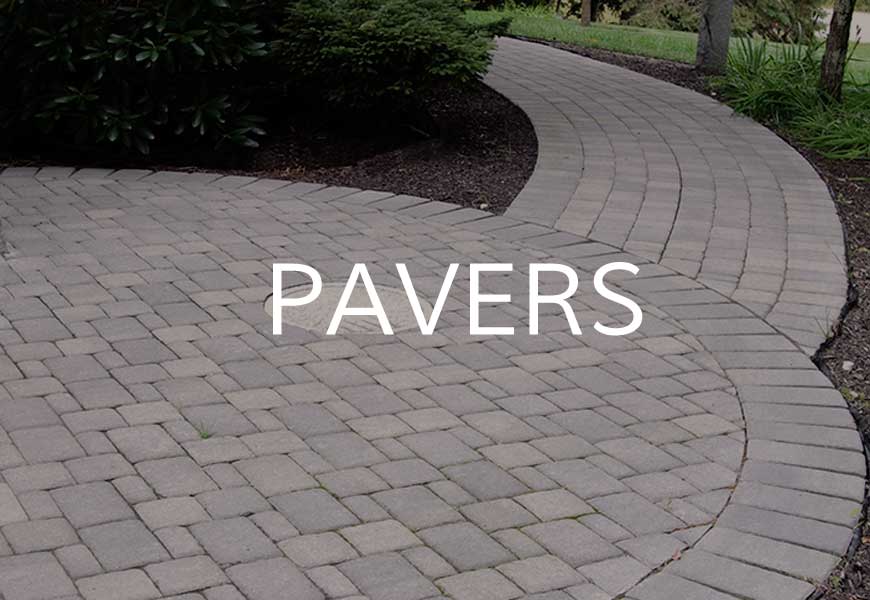 Landscape pavers